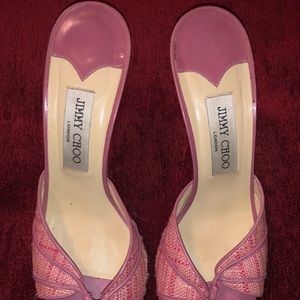 Jimmy choo heel slides